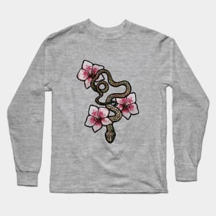 Snake Orchids Long Sleeve T-Shirt